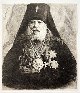 Парамонов Александр Никитич (1874 - 1949) Портрет епископа Ионафана