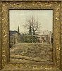 (П) Дубовской Николай Никанорович (1859-1918) - Деревенский пейзаж. Холст, масло 43 х 36 см ...