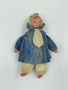 Ёлочная игрушка "Мальчик". 1960-е гг.