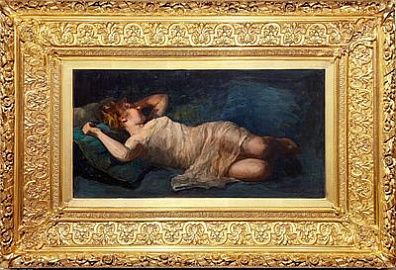 (М) Бабут Михаил Михайлович (1867-1924) Спящая. 1916 г.