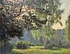 (П) [Приписывается] Переплётчиков Василий Васильевич (1863-1918) - Березовая роща. Картон, ...