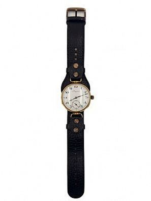 (П) Часы наручные Longines. Начало XX в. 38 мм Золото. Вес с механизмом 40 гр.