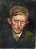 (П) Худенёв Николай Семенович (1930 г.р.) - На Караульной. 1994г. Холст. Масло. 30 х 40 см