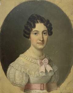 Неизвестный художник Женский портрет. Первая половина XIX века