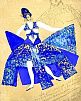 Федоровский Федор Федорович (1883-1955)Эскиз костюма к опере "Кармен" 1922 г. Картон, гуашь. 70 х 40 см