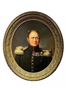 (П) Доу (Dawe) Джордж (1781–1829) при участии мастерской Портрет императора Александра I. Около 1825 г.