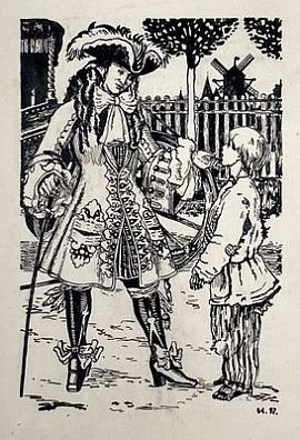 [Мир Искусства] Билибин Иван Яковлевич (1876-1942) - Иллюстрация к роману А.Н.Толстого "Петр ...