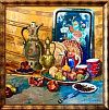 (М) Гуляев Александр Георгиевич (1917-1995) - Восточный натюрморт. 1981 г. Холст, масло. 119 х ...