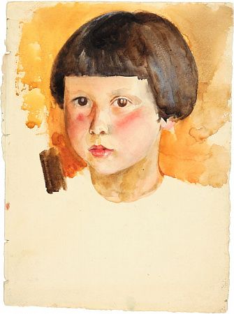 ТОП-ЛОТ. Тырса Николай Андреевич (1887-1942) Портрет дочери Маши
