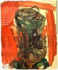 (П) Лукка Валерий Николаевич (г.р. 1945) - Автопортрет. 1997 г. 25 х 30,5 см бумага, акварель, ...