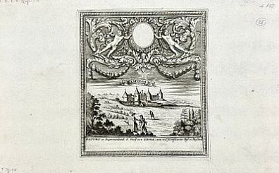 (П) Боденер Габриэль Старший (Gabriel I Bodenehr; 1673-1765) Капурга (Копорье). 1735 г.