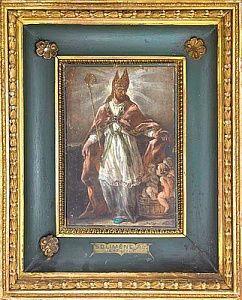 (М) Неизвестный художник - Николай Чудотворец, епископ Мир Ликийских воскрешает трех отроков. ...