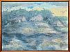 (М) Комарденков Василий Петрович (1897-1973) - Пейзаж. 1966 г. Бумага, гуашь, темпера ...