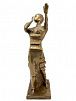 (П) Дали Сальвадор (1904 – 1989) - Женщина в огне. 1989 г. Бронза, золочение. В - 84 см Номер ...
