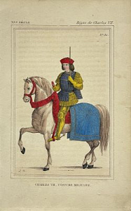 Неивестный гравер Король Чарльз VII. 1837 г.