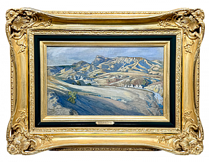 (М) Бенуа Александр Николаевич (1870-1960) - Крымский пейзаж. 1916 г Бумага, графитный ...