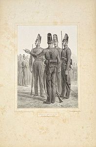 (П) Раффе Огюст (Raffet Denis-Auguste-Marie) (1804–1860) - автор оригинала - Арнауты из ...