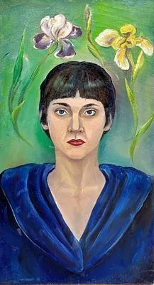 (М) Пурыгин Леонид Анатольевич (1951 - 1995) Портрет Дуси. 1990-е гг.