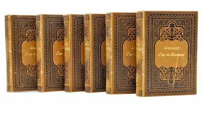 (П) Ги де Мопасан. Собрание сочинений. ТТ. 1- 12. СПб, Издание "Вестника Иностранной литературы". 1894 г.