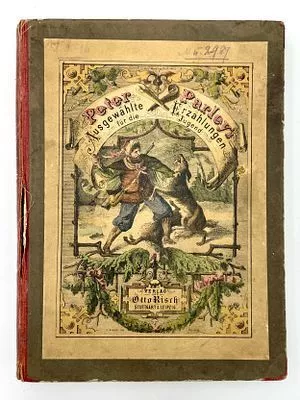 (П) Питер Парлен. Детская книга с иллюстрациями на немецком языке. Штутгарт. 255 с.