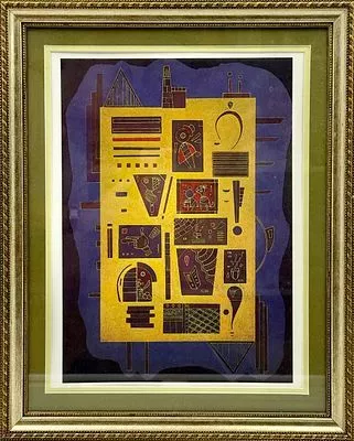 (П) Кандинский Василий Васильевич (1866 - 1944) - Конгломерат, издание "Derriere le Miroir". ...