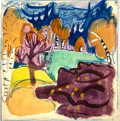 (П) Маврина Татьяна Алексеевна (1900–1996) Пейзаж вторая половина XX в.