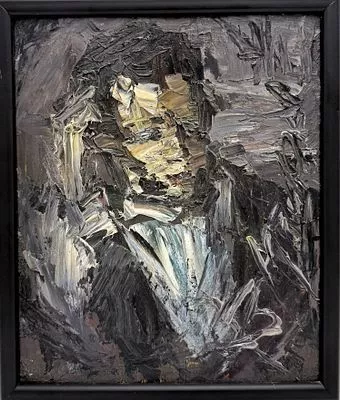 (М) Маслов Владимир Владимирович (1934-2020) Портрет Пушкина. Начало 1990-х гг.