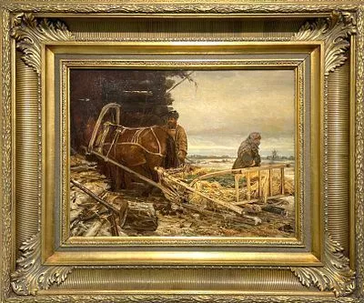 (П) Максимов Василий Максимович (1844 - 1911) Любша. 1869 г.