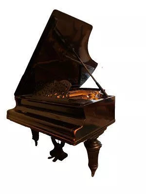 (П) Кабинетный рояль. "Becker", нач. XX вв. 140 х 170 х 80 х 80 см.