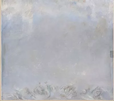 (П) Ева Павловна Левина-Розенгольц (1898 — 1975) - Из серии "Небо". 1972 г. Бумага, пастель. 56 ...