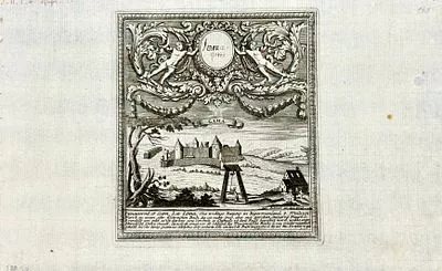 (П) Боденер Габриэль Старший (Gabriel I Bodenehr; 1673-1765) Ивангород. 1735 г.