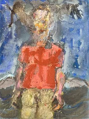 (П) Лукка Валерий Николаевич (г.р. 1945) - Химона. 2011 г. Холст, смешанная техника. 80 х 60 ...