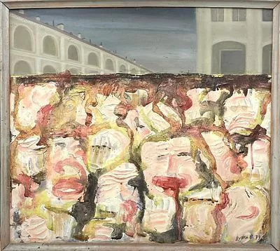 * Лукка Валерий Николаевич (1945 г.р.) - Пивная в подвале у Гостиного двора. 1979 г. Оргалит, ...