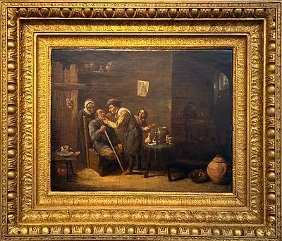 (П) Жан-Батист де Йонге (1785 — 1844) - Европейский пейзаж. первая четверть XIX в. Доска, масло ...