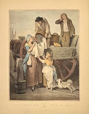 (М) Гравер Франческо Вендрамини (1780-1856) по рисунку Фрэнсиса Уитли (1747-1801) - ...