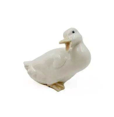 (П) Фигурка Гусь. Nao Lladro, XX в. Фарфор, роспись подглазурная. В - 8 см