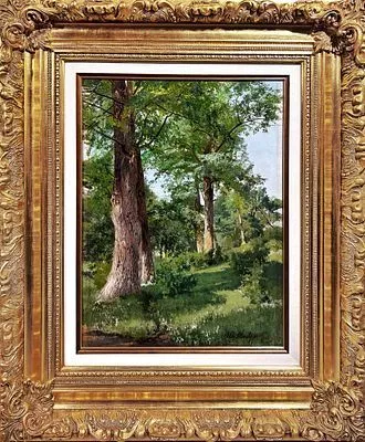 (М) *Шильдер Андрей Николаевич (1861-1919) - Роща, освещенная солнцем. 1891 г. Холст, масло. ...