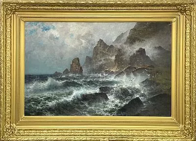 (П) Оболенский Николай Николаевич (1833–1898) Шторм. 1897 г.