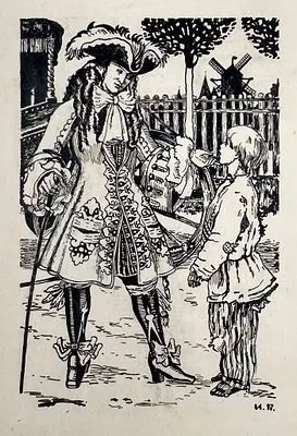 [Мир Искусства] Билибин Иван Яковлевич (1876-1942) - Иллюстрация к роману А.Н.Толстого "Петр ...