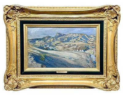 (М) Бенуа Александр Николаевич (1870-1960) - Крымский пейзаж. 1916 г Бумага, графитный ...